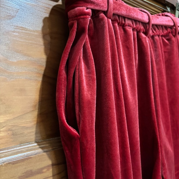 WOMENS VELVET PANTS - Picture 5 of 9
